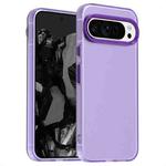 For Google Pixel 9 Pro XL Candy PC Hybrid TPU Shockproof Phone Case(Purple)