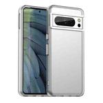 For Google Pixel 8 Pro Candy PC Hybrid TPU Shockproof Phone Case(White)