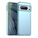 For Google Pixel 8 Pro Candy PC Hybrid TPU Shockproof Phone Case(Blue)