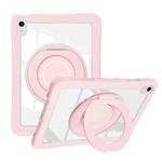 For iPad 10th Gen 10.9 2022 Crystal Armor PC Hybrid TPU Tablet Case(Pink)