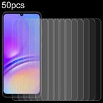 For Samsung Galaxy A07 4G 50pcs 0.26mm 9H 2.5D Tempered Glass Film