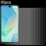For Samsung Galaxy A17 4G 50pcs 0.26mm 9H 2.5D Tempered Glass Film