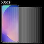 For Samsung Galaxy M36 5G 50pcs 0.26mm 9H 2.5D Tempered Glass Film