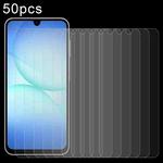 For Samsung Galaxy F17 5G 50pcs 0.26mm 9H 2.5D Tempered Glass Film