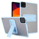 For Xiaomi Redmi Pad SE 11 Skin Feel Holder PC Hybrid TPU Tablet Case(Light Blue)