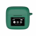 For JBL Tour Pro 3 Silicone Wireless Earphone Protective Case(Deep Green)