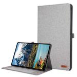 For Infinix Xpad GT 13 Fabric Texture Horizontal Flip Leather Tablet Case(Gray)
