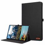 For Infinix Xpad GT 13 Fabric Texture Horizontal Flip Leather Tablet Case(Black)