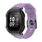 For Huami Amazfit Ares 1908 Silicone Watch Band(Light Purple)