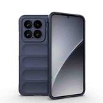 For Xiaomi 15 5G Magic Shield TPU + Flannel Phone Case(Dark Blue)