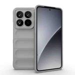 For Xiaomi 15 Pro 5G Magic Shield TPU + Flannel Phone Case(Grey)