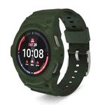 For Samsung Galaxy Watch 7 40mm Integrated TPU Watch Band(Army Green)