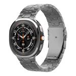 For Samsung Galaxy Watch8 / Watch8 Classic Safety Buckle Pure Titanium Watch Band(Grey)