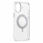 For iPhone 16 Baseus SkyRing Series 360 Ring Holder Magsafe Phone Case(Transparent)