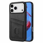 For iPhone 17 Pro Max AZNS K1 Series Card Slot Business Phone Case(Black)