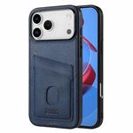 For iPhone 17 Pro AZNS K1 Series Card Slot Business Phone Case(Blue)
