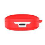 For Redmi Buds 6 Bluetooth Earphone Silicone Protective Case(Red)