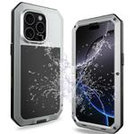 For iPhone 16 Pro Max Shockproof IP54 Life Waterproof Phone Case(Silver)