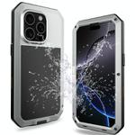 For iPhone 16 Pro Shockproof IP54 Life Waterproof Phone Case(Silver)