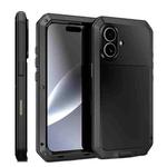 For iPhone 17 Shockproof IP54 Life Waterproof Phone Case(Black)