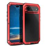 For iPhone 17 Air Shockproof IP54 Life Waterproof Phone Case(Red)
