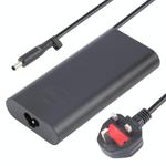 130W 19.5V 6.67A  Laptop Notebook Power Adapter For Dell 4.5 x 3.0, Plug:UK Plug