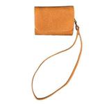 For AirPods Pro 2 Cowhide Texture PU Headset Shockproof Case(Brown)