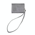 For AirPods Pro 2 Cowhide Texture PU Headset Shockproof Case(Grey)