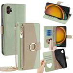 For Samsung Galaxy Xcover 7 Pro 5G Crossbody Litchi Texture Leather Phone Case(Green)