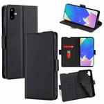 For Samsung Galaxy F06 5G Ultra-thin Voltage Side Buckle Horizontal Flip Leather Phone Case(Black)
