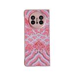 For Huawei Mate X3 / X5 Propitious Clouds Embroidery Full Coverage Phone Case(Red)