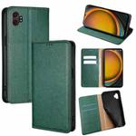 For Samsung Galaxy Xcover 7 Pro 5G Gloss Oil Solid Color Magnetic Leather Phone Case(Green)