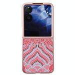 For Xiaomi Mix Flip Propitious Clouds Embroidery Full Coverage Phone Case(Red)