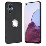 For OnePlus Nord N20 5G Matte Ring Holder TPU Phone Case(Silver)