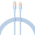 Baseus Discolor Series 20W USB-C / Type-C to 8 Pin Fast Charging Cable, Cable Length:1m(Blue)