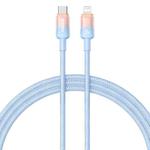 Baseus Discolor Series 20W USB-C / Type-C to 8 Pin Fast Charging Cable, Cable Length:2m(Blue)