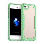 For iPhone SE 2022 Armor Glaze PC Hybrid TPU Phone Case(Green)