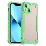 For iPhone 13 mini Armor Glaze PC Hybrid TPU Phone Case(Green)