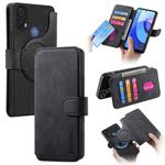For Motorola Moto E30 / E20 CaseNeo MagSafe RFID Anti-theft Retro Leather Phone Case(Black)