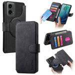 For Motorola Moto G 5G 2024 CaseNeo MagSafe RFID Anti-theft Retro Leather Phone Case(Black)