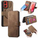 For Motorola Moto G Stylus 5G 2024 CaseNeo MagSafe RFID Anti-theft Retro Leather Phone Case(Brown)