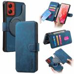 For Motorola Moto G Stylus 5G 2024 CaseNeo MagSafe RFID Anti-theft Retro Leather Phone Case(Blue)