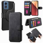 For Motorola Moto G Play 4G 2024 CaseNeo MagSafe RFID Anti-theft Retro Leather Phone Case(Black)