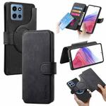 For Motorola Moto G 2025 CaseNeo MagSafe RFID Anti-theft Retro Leather Phone Case(Black)