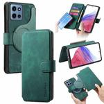 For Motorola Moto G 2025 CaseNeo MagSafe RFID Anti-theft Retro Leather Phone Case(Green)