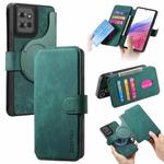 For Motorola Moto G Power 2025 CaseNeo MagSafe RFID Anti-theft Retro Leather Phone Case(Green)