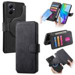 For vivo V29 Lite CaseNeo MagSafe RFID Anti-theft Retro Leather Phone Case(Black)