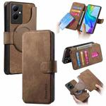 For vivo V29 Lite CaseNeo MagSafe RFID Anti-theft Retro Leather Phone Case(Brown)