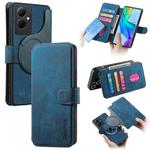 For vivo V29 Lite CaseNeo MagSafe RFID Anti-theft Retro Leather Phone Case(Blue)