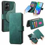 For vivo V29 Lite CaseNeo MagSafe RFID Anti-theft Retro Leather Phone Case(Green)